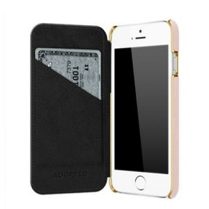 Adopted Blush Leather Folio Case iPhone 6S + /6 +